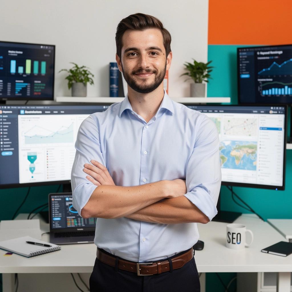 An infographic illustrating effective SEO strategies to enhance website visibility.